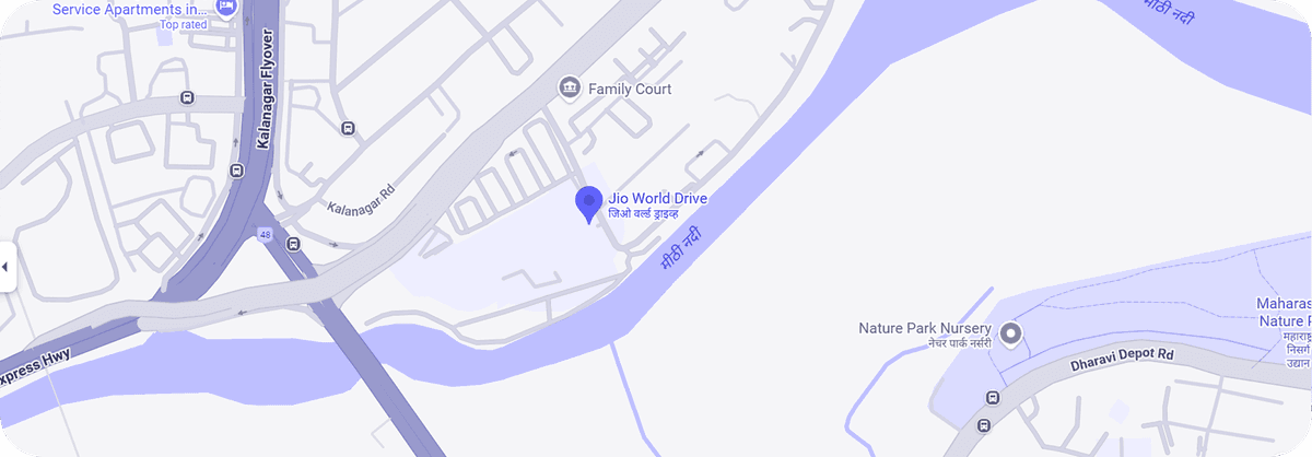 Map showing event location